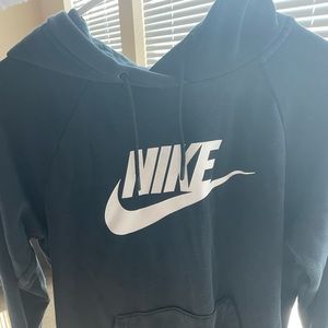 Small Black Women's Nike Sportswear Club Fleece Hoodie